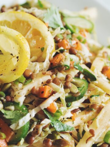 lentil apple slaw_hot for food