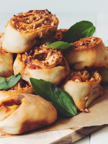 vegan pizza buns_hot for food