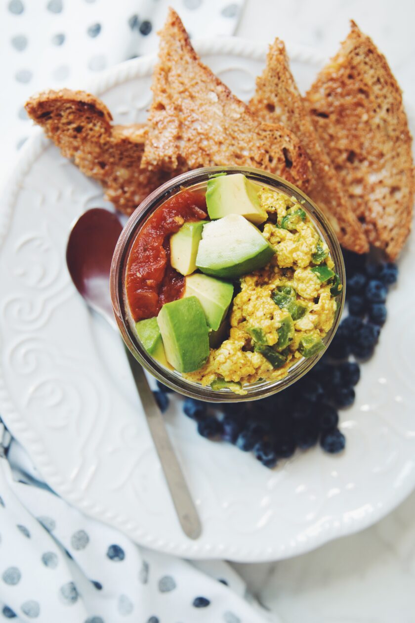 Tofu Scramble Souffle_hot for food