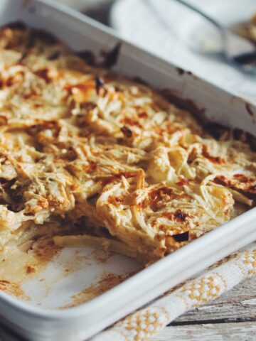 vegan scalloped potatoes_hot for food