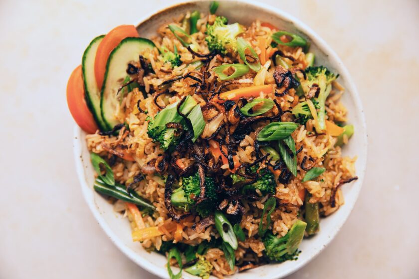 nasi goreng Indonesian fried rice